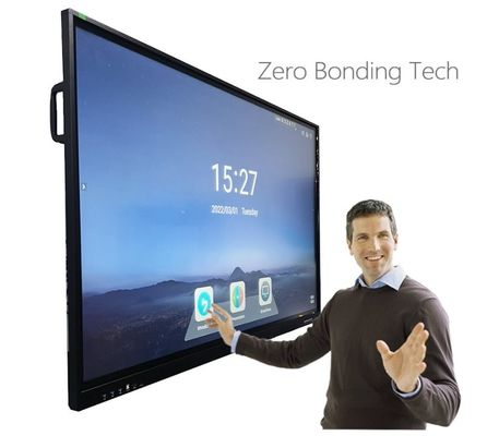 4K LCD Touchcreen Panels IR Interactive Whiteboard With 13MP Camera Built In