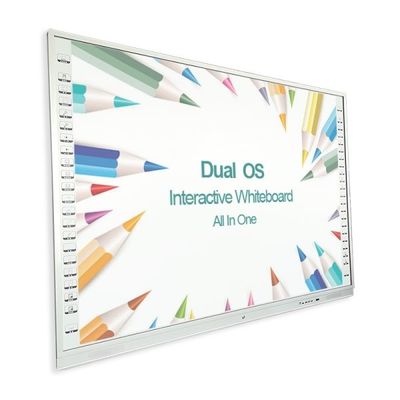 92" 102" Electronic Interactive Whiteboard All In One Board IR Multitouch