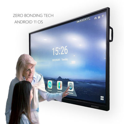 School Office Interactive Smart Board , 13MP Camera 4K LCD Touch Screen Whiteboard