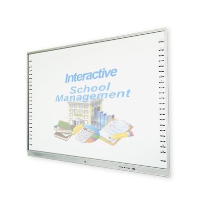 Infrared Digital Electronic Interactive Whiteboard Education Smartboard Silver