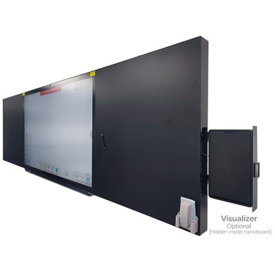 110 '' السبورة التفاعلية الذكية 4K UHD 2160P Windows Mac Android iOS مؤتمر اللوحات التعليمية عبر الإنترنت