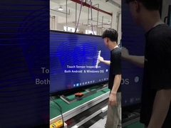 IR Smart Board LCD Touchscreen Android 11.0 OS 13MP Camera For Conference